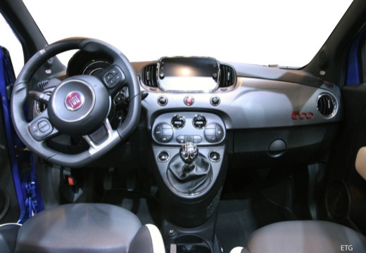 FIAT 500 C II kabriolet tablica rozdzielcza