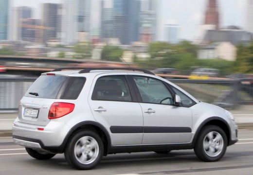 SUZUKI SX4 II hatchback silver grey tylny prawy