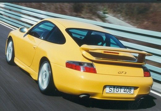 PORSCHE 911 Carrera/Targa 996 coupe żółty tylny lewy