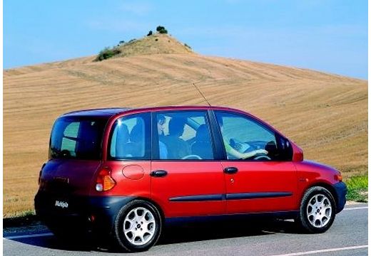 FIAT Multipla kombi czerwony jasny tylny prawy