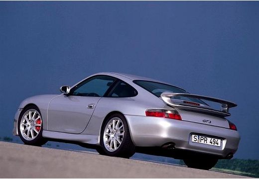 PORSCHE 911 Carrera/Targa 996 coupe silver grey tylny lewy