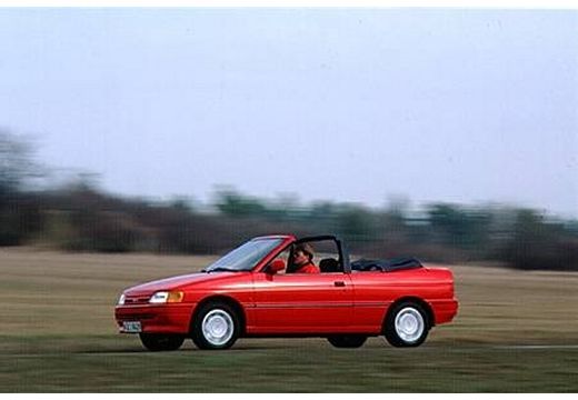 FORD Escort Cabriolet III kabriolet czerwony jasny przedni lewy
