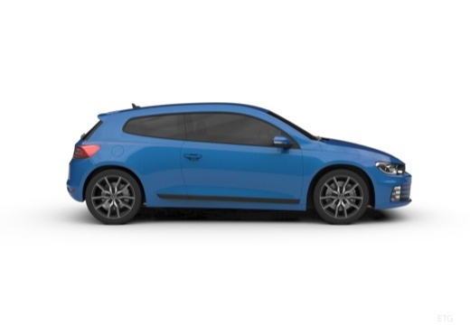 VOLKSWAGEN Scirocco III II coupe boczny prawy