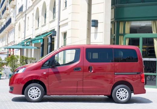 NISSAN Evalia I van czerwony jasny boczny lewy