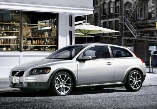 VOLVO C30 I hatchback silver grey przedni lewy