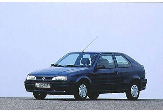 RENAULT R19 hatchback niebieski jasny przedni lewy