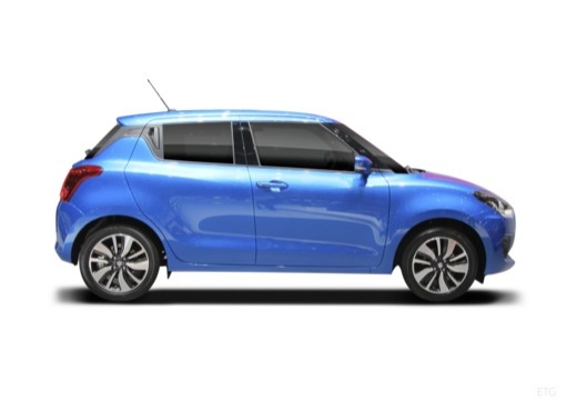 SUZUKI Swift IV hatchback boczny prawy