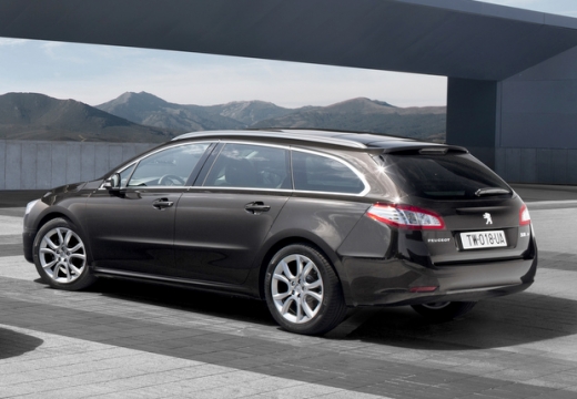 PEUGEOT 508 SW I kombi bordeaux (czerwony ciemny) tylny lewy