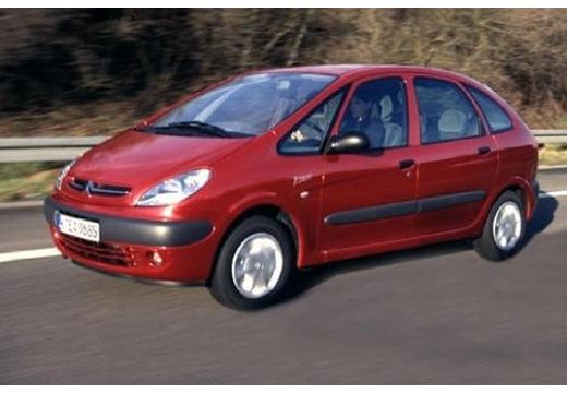 CITROEN Xsara Picasso II kombi bordeaux (czerwony ciemny) przedni lewy