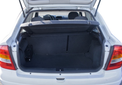 OPEL Astra II hatchback przestrzeń załadunkowa