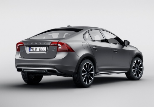 VOLVO S60 sedan silver grey tylny prawy