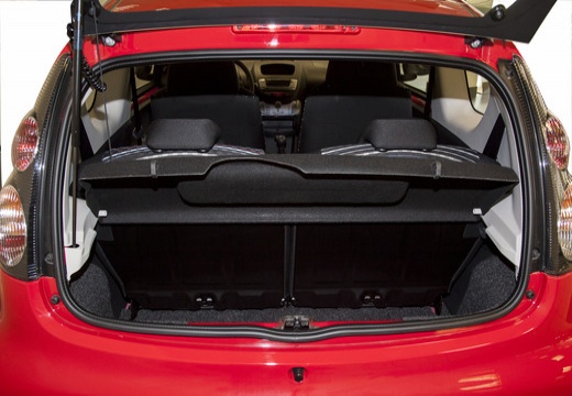 CITROEN C1 III hatchback czerwony jasny przestrzeń załadunkowa