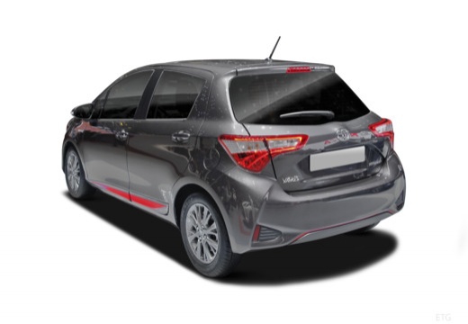 Toyota Yaris hatchback tylny lewy