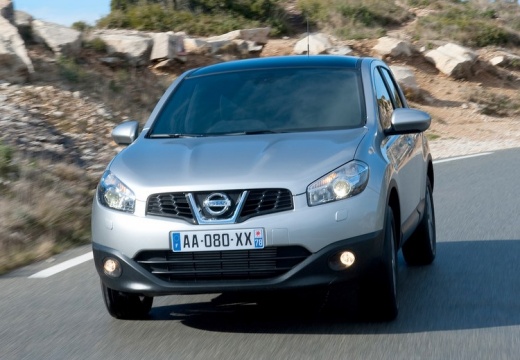 NISSAN Qashqai +2 II kombi mpv silver grey przedni lewy