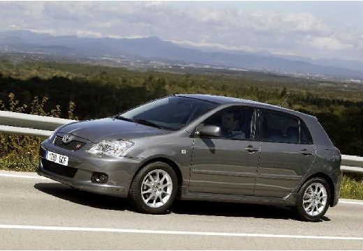 Toyota Corolla VII hatchback szary ciemny przedni lewy