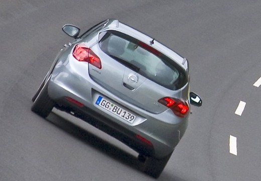 OPEL Astra IV I hatchback silver grey tylny