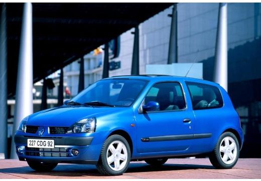 RENAULT Clio hatchback niebieski jasny przedni lewy