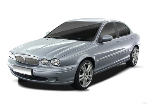 JAGUAR X-Type I sedan silver grey