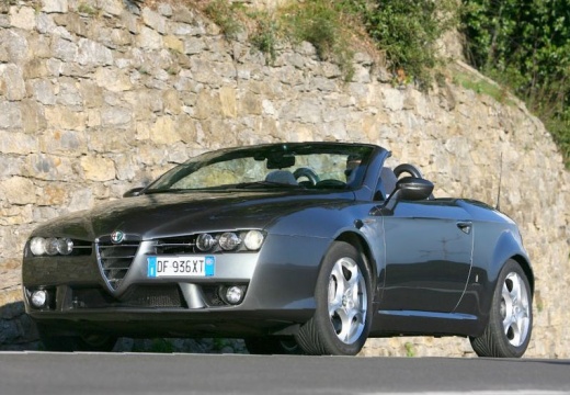 ALFA ROMEO Spider V kabriolet silver grey
