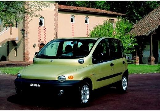 FIAT Multipla kombi żółty przedni lewy