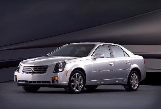 CADILLAC CTS sedan silver grey przedni lewy