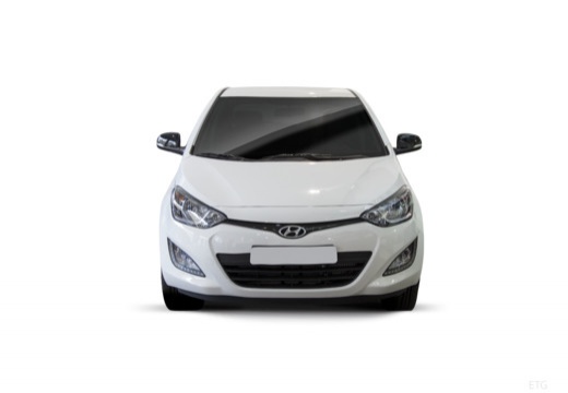 HYUNDAI i20 II hatchback biały przedni