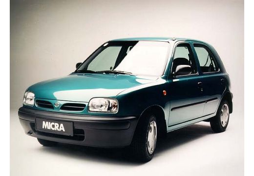 NISSAN Micra II hatchback zielony jasny przedni lewy