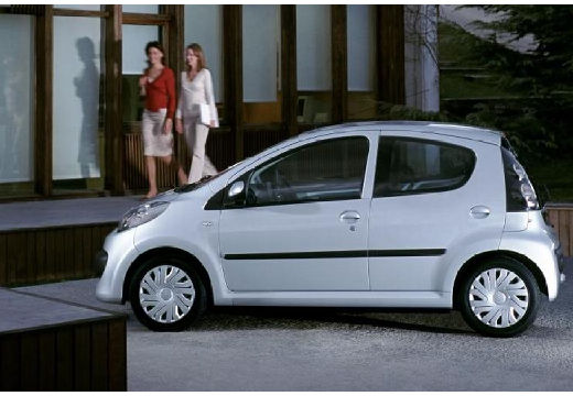 CITROEN C1 I hatchback silver grey boczny lewy