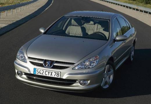 PEUGEOT 607 II sedan silver grey przedni lewy