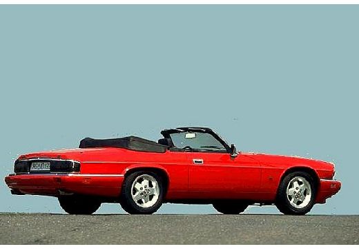 JAGUAR XJS Targa Convertible kabriolet czerwony jasny tylny prawy