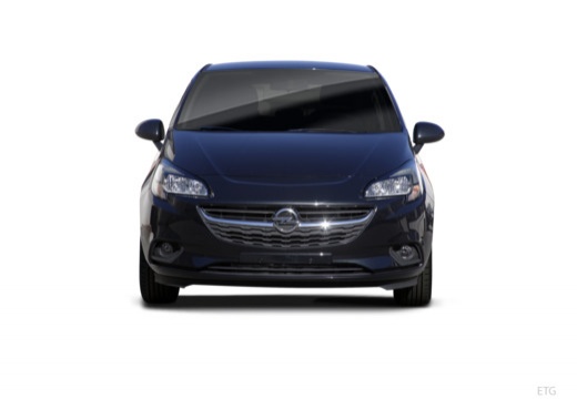 OPEL Corsa E hatchback czarny przedni