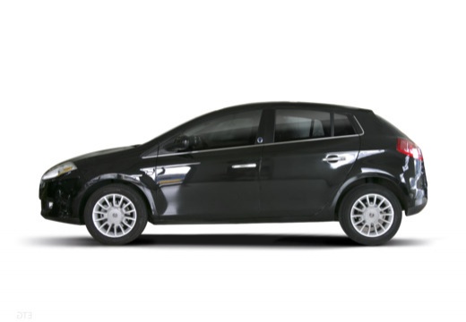FIAT Bravo II hatchback czarny boczny lewy