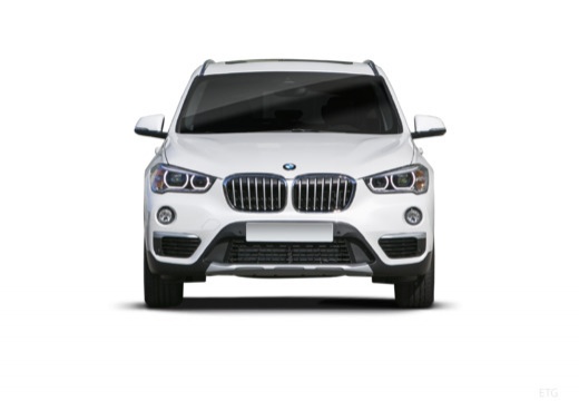 BMW X1 kombi biały przedni