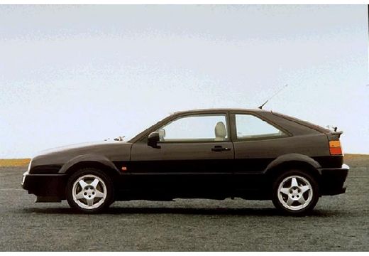 VOLKSWAGEN Corrado coupe czarny boczny lewy