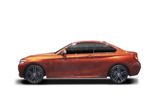 BMW Seria 2 coupe boczny lewy