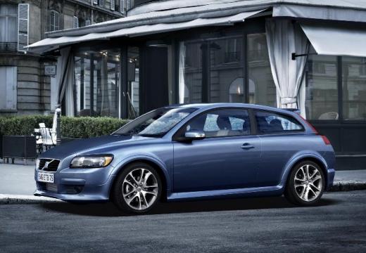 VOLVO C30 I hatchback niebieski jasny przedni lewy