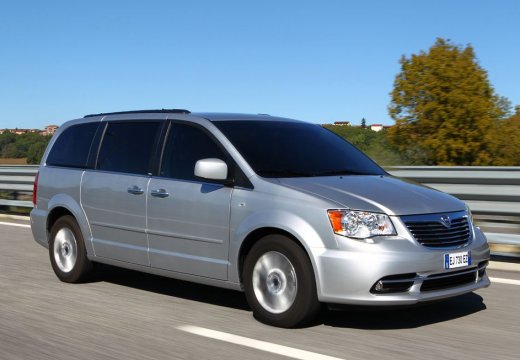 LANCIA Voyager van silver grey przedni prawy
