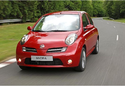 NISSAN Micra VII hatchback czerwony jasny przedni lewy