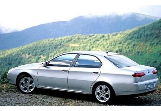 ALFA ROMEO 166 I sedan silver grey tylny lewy