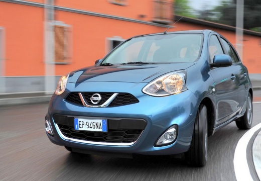 NISSAN Micra IX hatchback niebieski jasny przedni lewy