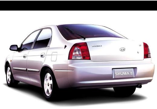 KIA Shuma hatchback biały tylny lewy