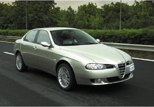 ALFA ROMEO 156 III sedan silver grey przedni prawy