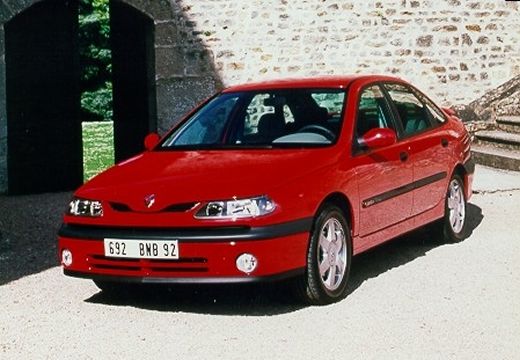 RENAULT Laguna II hatchback czerwony jasny przedni lewy