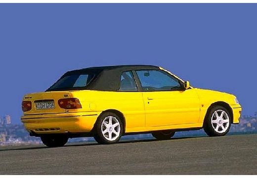 FORD Escort Cabriolet III kabriolet żółty tylny prawy