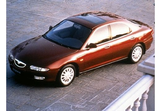 MAZDA Xedos 6 sedan bordeaux (czerwony ciemny) przedni lewy