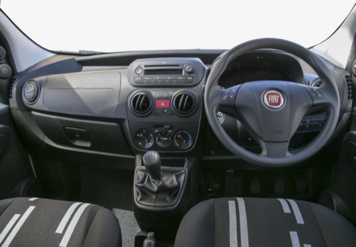 FIAT Fiorino kombi silver grey tablica rozdzielcza