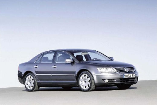 VOLKSWAGEN Phaeton sedan silver grey przedni prawy