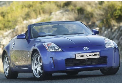 NISSAN 350 Z roadster niebieski jasny przedni prawy