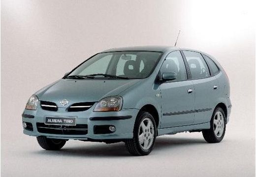NISSAN Almera Tino kombi mpv niebieski jasny przedni lewy