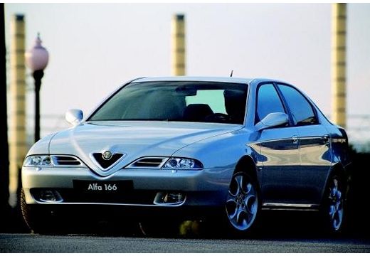 ALFA ROMEO 166 I sedan silver grey przedni lewy